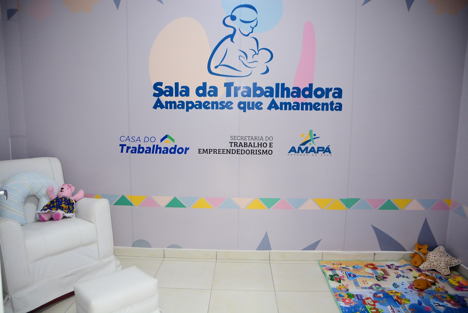 SETE entrega 1ª Sala da Trabalhadora Amapaense que Amamenta