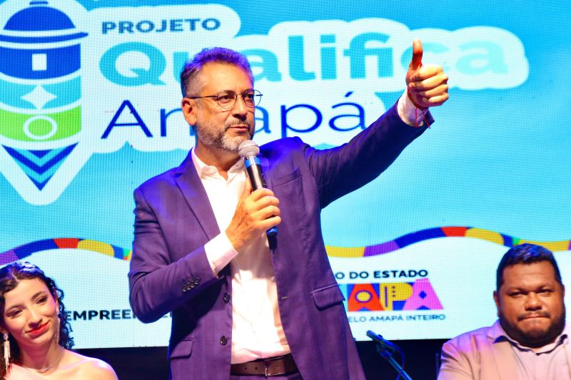 ‘Trabalhadores prontos para impulsionarem negócios’, celebra governador na formatura de 430 alunos do Qualifica Amapá
