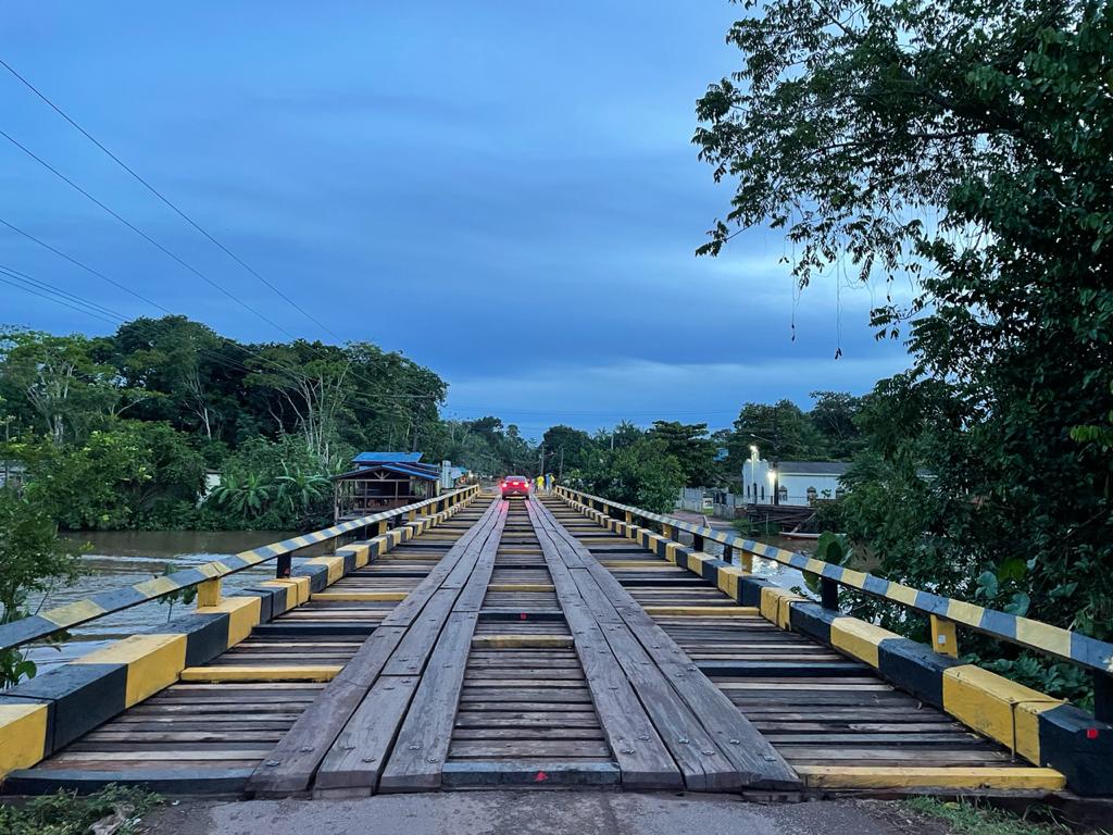 Reforma na ponte do Anauerapucu é concluída
