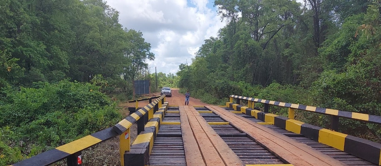 Tráfego seguro: Governo do Amapá reforma pontes em Calçoene e Tartarugalzinho