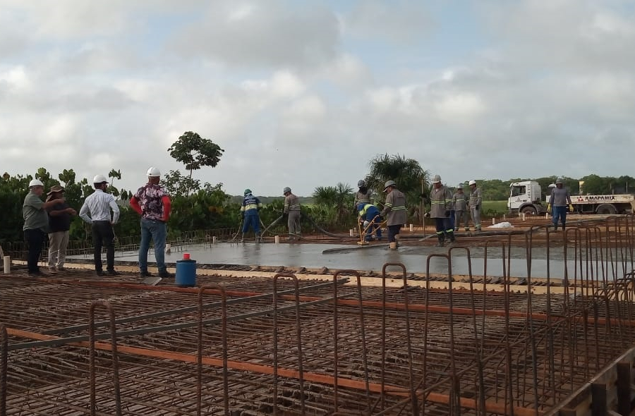 Nova Duca Serra: ponte da Lagoa dos Índios passa para a etapa de pavimentação