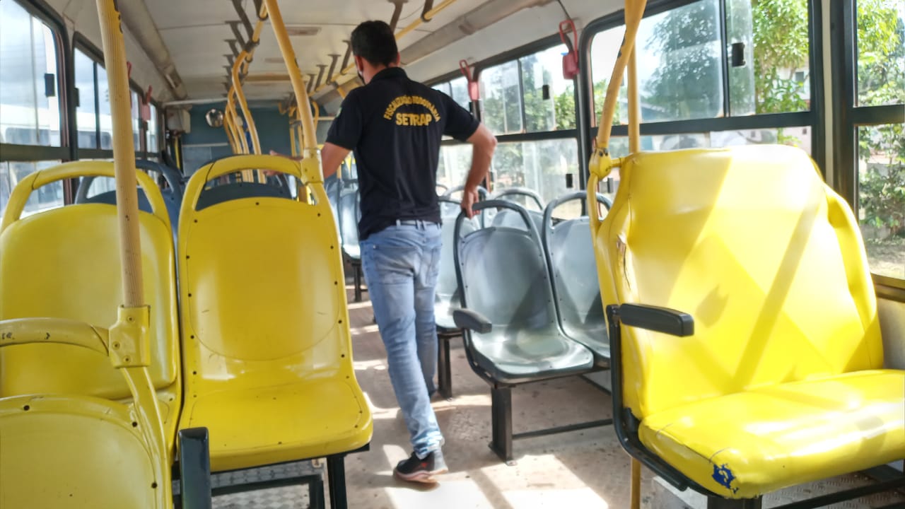 Setrap realiza inspeção nos veículos das linhas intermunicipais