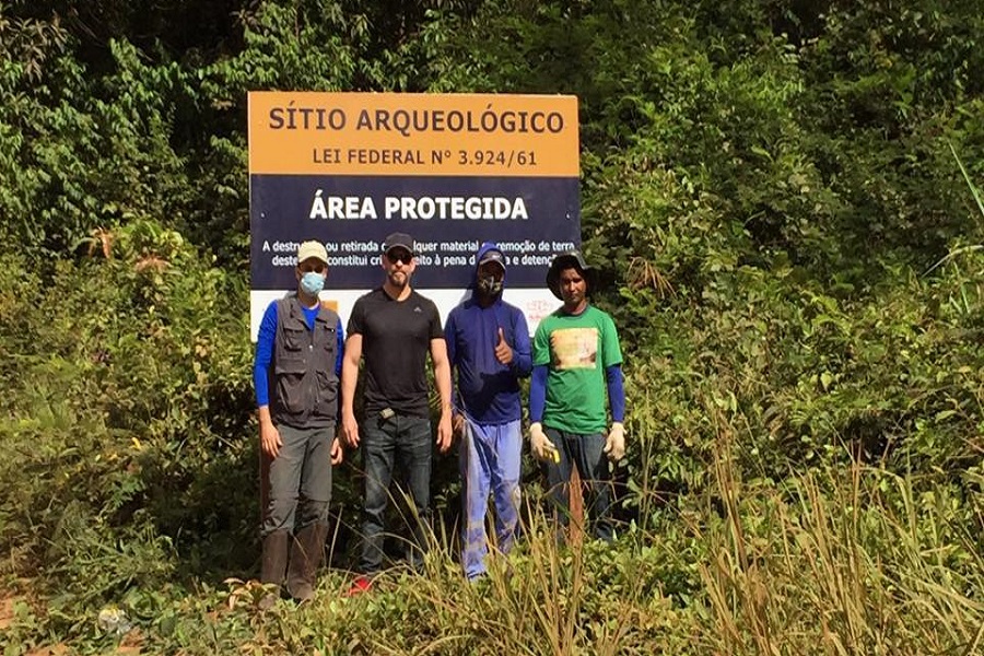 Setrap realiza sinalização de sítios arqueológicos no trecho sul da BR-156