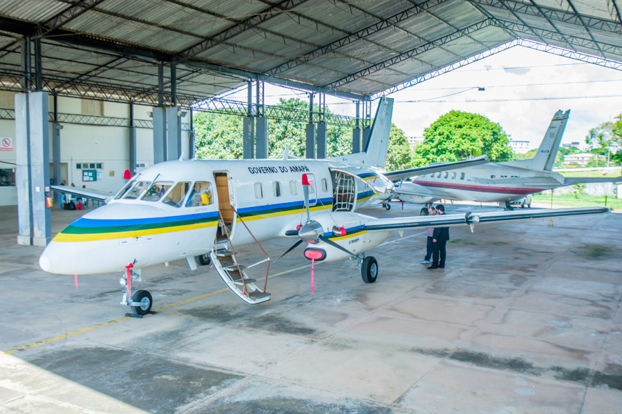 Após manutenção, avião Bandeirante volta a atender ao Governo do Amapá