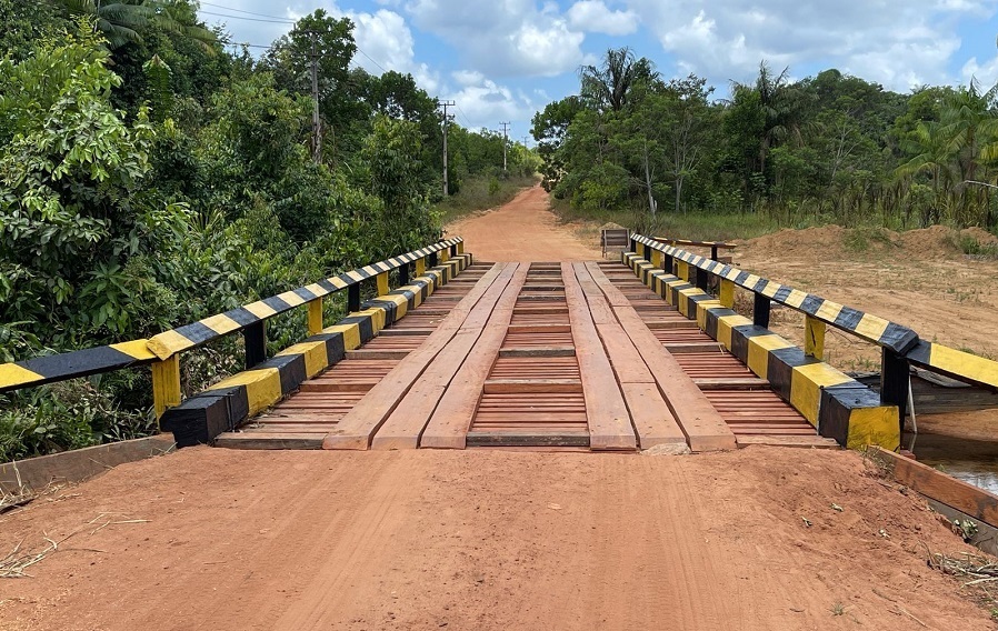 Governo do Estado conclui reforma da ponte de São Joaquim do Pacuí e garante trafegabilidade de comunidades rurais
