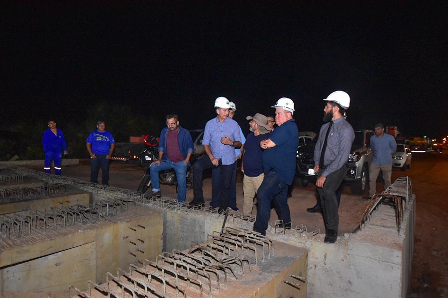 Nova Duca Serra: etapa com montagem de vigas de concreto é concluída