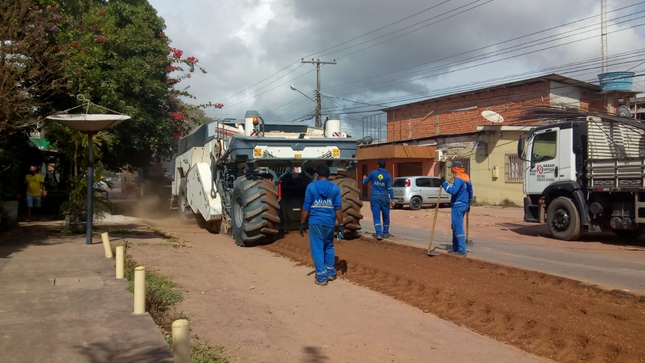 “Agora temos expectativa de melhora”, diz morador sobre terraplanagem em via do Pacoval