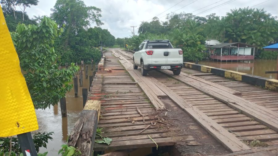 Ponte do Anauerapucu será interditada para reforma