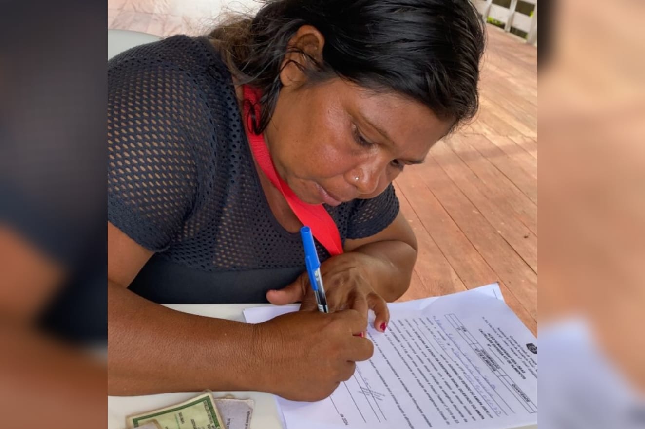 Governo do Amapá realiza cadastro de famílias do Bailique para entrega de mais de 2,4 mil kits de alimentos e 40 mil litros de água