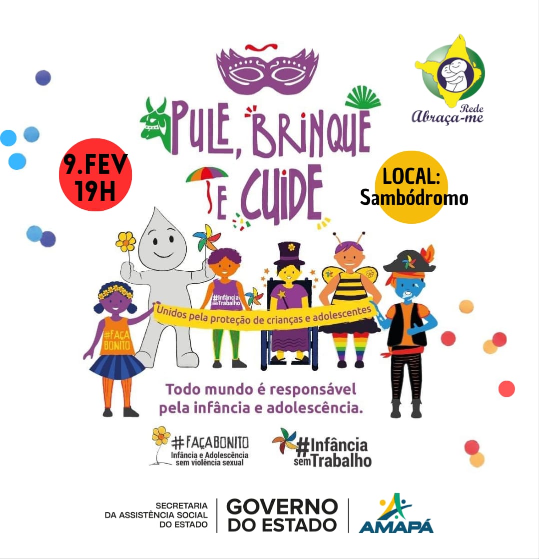 Carnaval 2024: Governo do Amapá adere à campanha nacional de enfrentamento à violência sexual