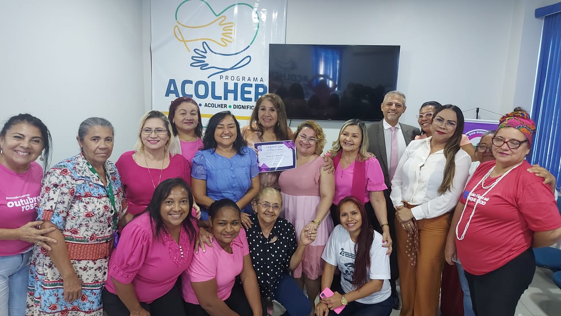 Outubro Rosa: Conselho dos Direitos da Mulher propicia palestra sobre a prevenção do Câncer de Mama.