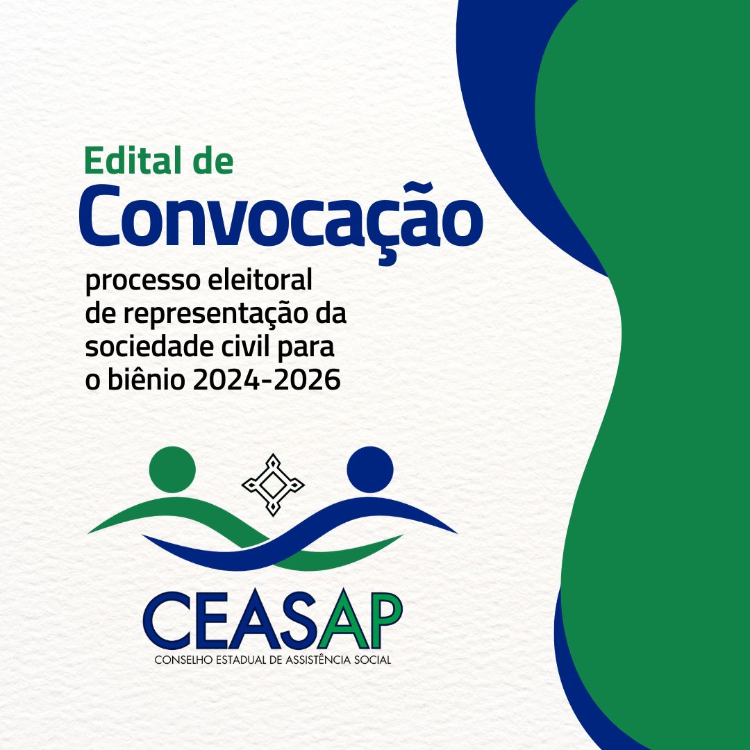 CEAS lança edital para o processo  eleitoral de representação da sociedade civil.