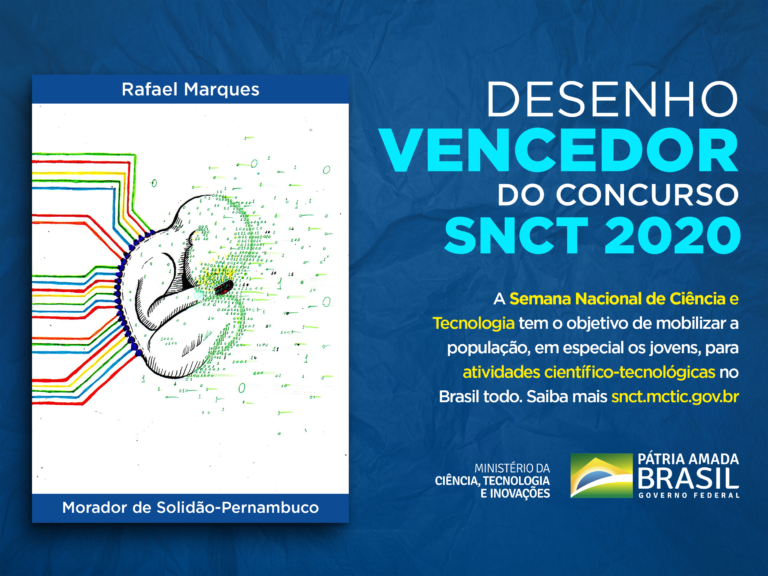 Vencedor do 4º Concurso de Desenho da SNCT