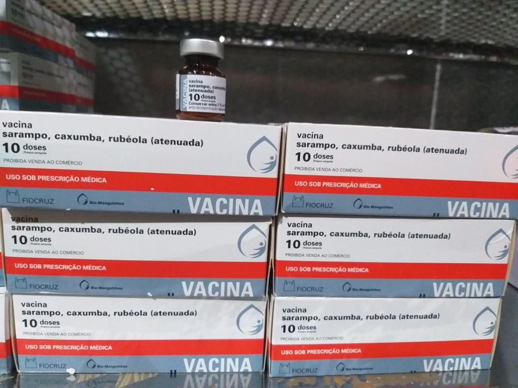 SVS abastece prefeituras com doses extras para a vacinação contra o sarampo
