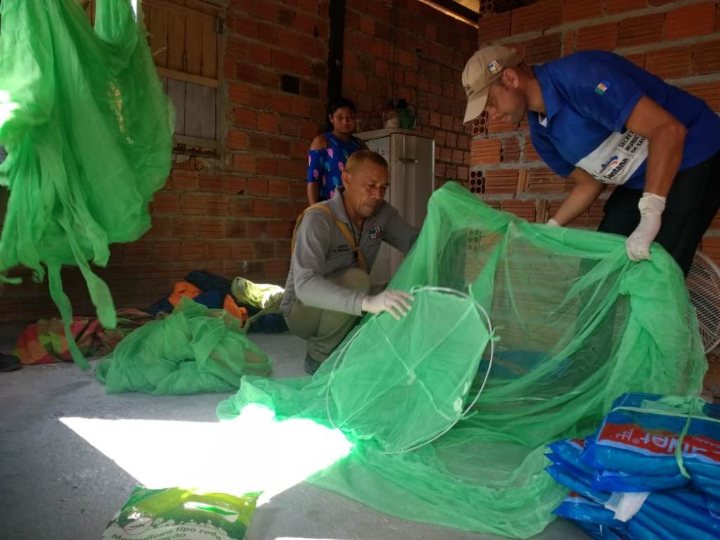 Ilha de Santana recebe ação de prevenção e combate à malária