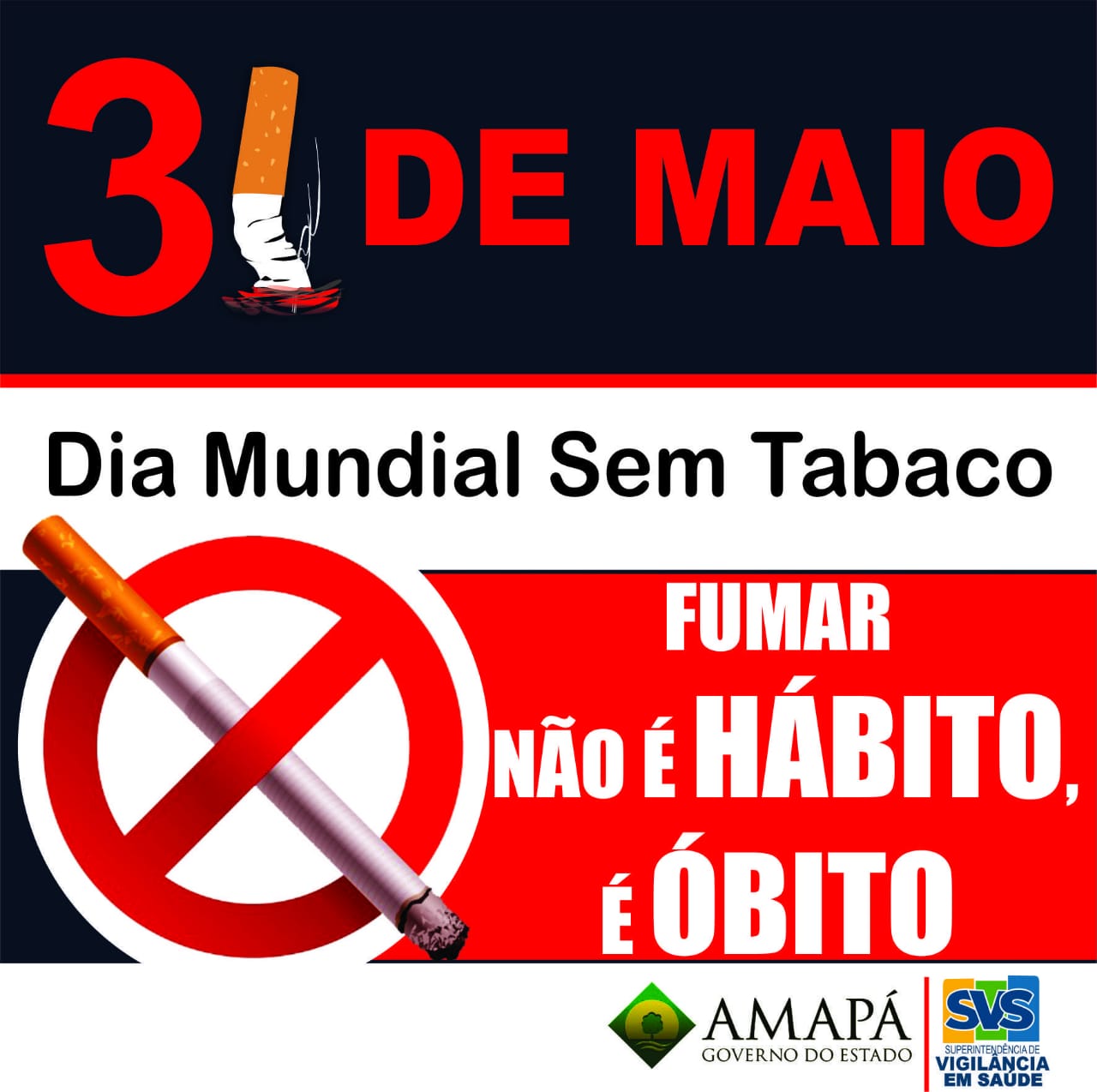 Situação do tabagismo no Amapá será abordada em programação