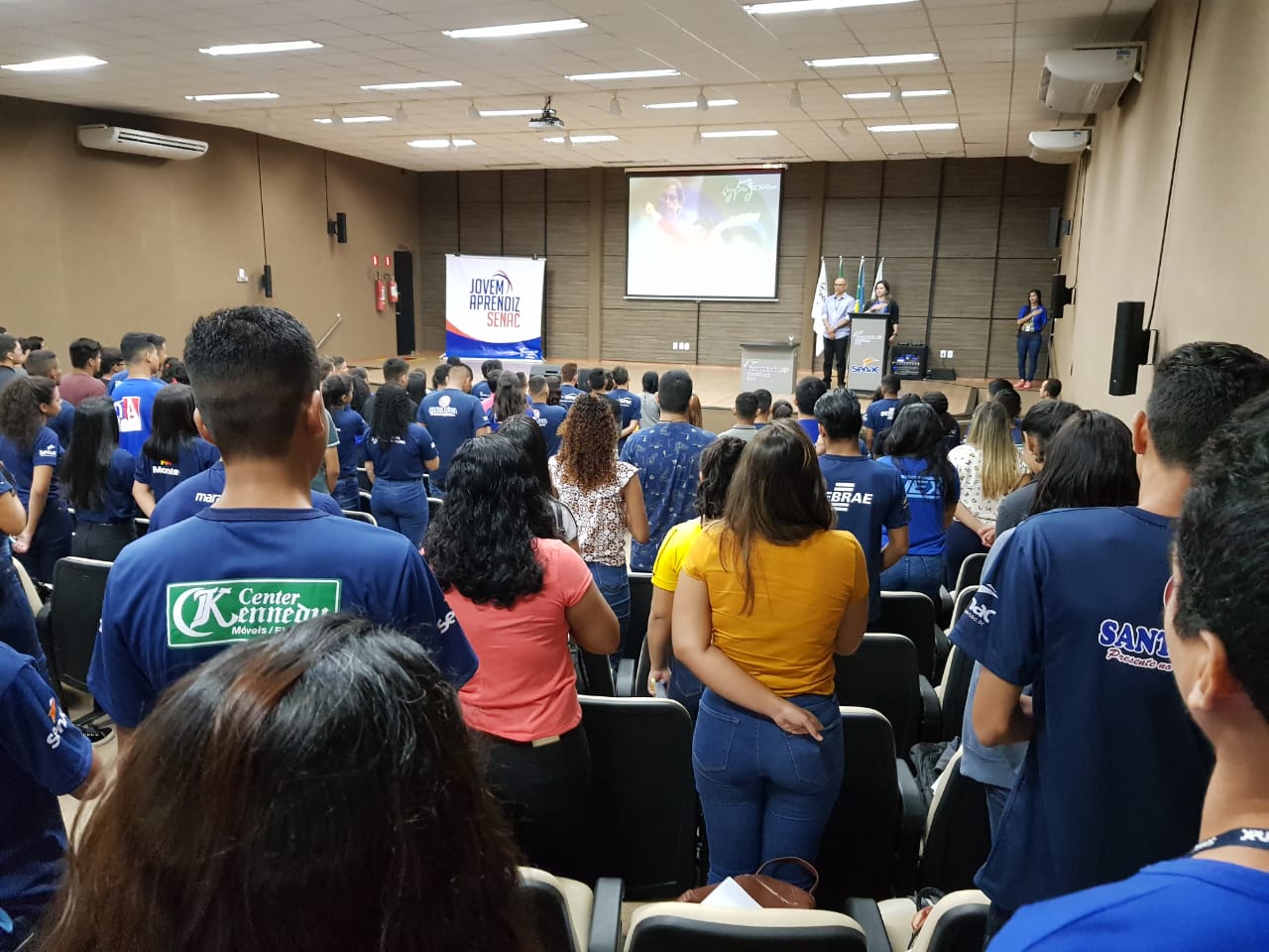 SVS realiza ação de valorização à vida no SENAC com os jovens aprendizes.
