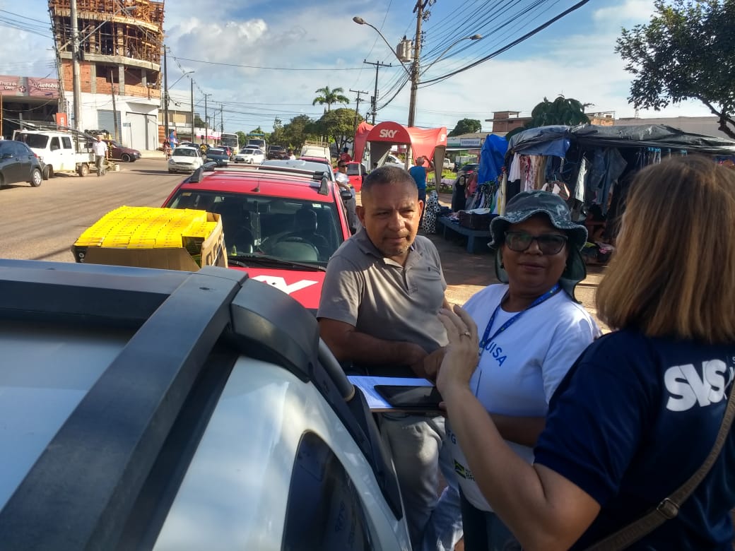 SVS dá apoio à pesquisa do Ministério da Saúde sobre o trânsito em Macapá 