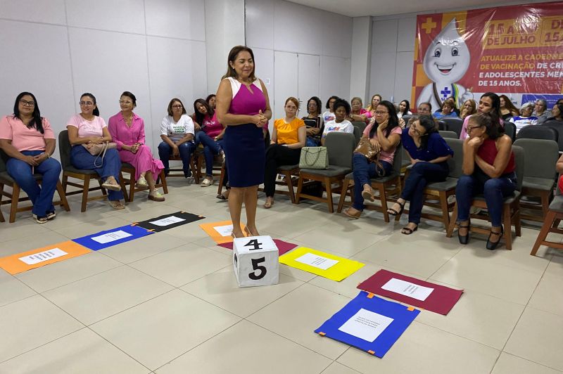 Outubro Rosa: Superintendência de Vigilância em Saúde promove ação de cuidados e bem-estar para servidoras em Macapá