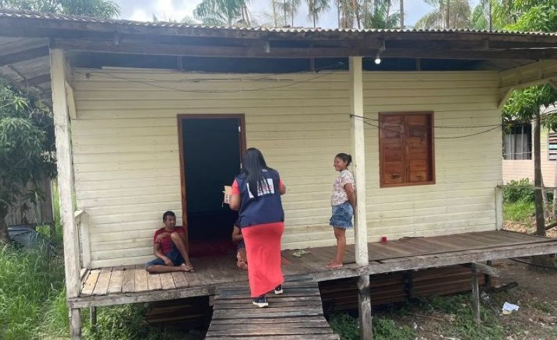 Ação emergencial: Governo do Amapá faz diagnóstico dos impactos da salinização na saúde da população do Bailique, em Macapá