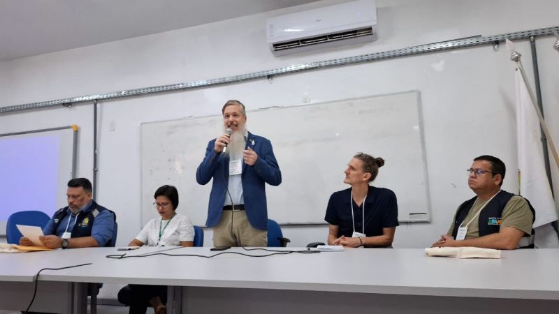 Governo do Amapá participa de encontro internacional sobre vigilância em saúde nas regiões de fronteira, no Oiapoque