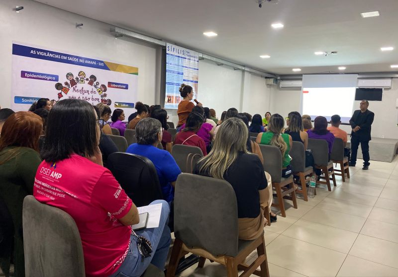 Profissionais da saúde debatem prevenção, diagnóstico e tratamento da sífilis no Amapá
