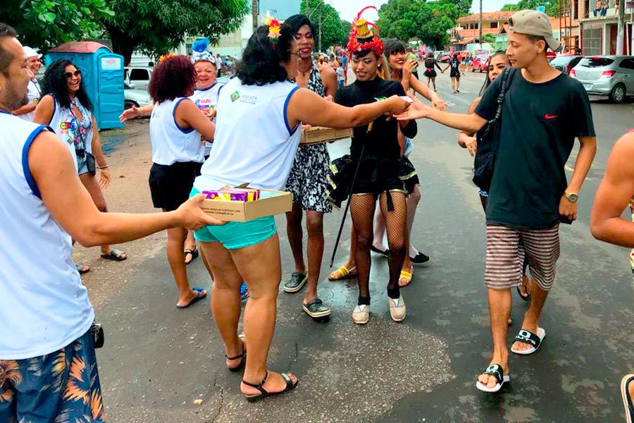 Governo disponibiliza 500 mil preservativos para o carnaval