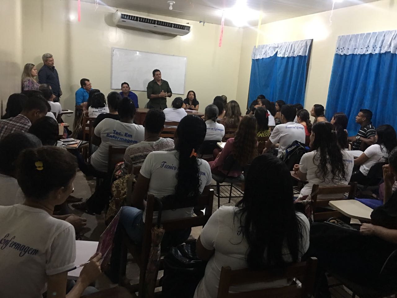 Prefeito Rildo Oliveira e Escola Florence se reúnem em Tartarugalzinho-AP