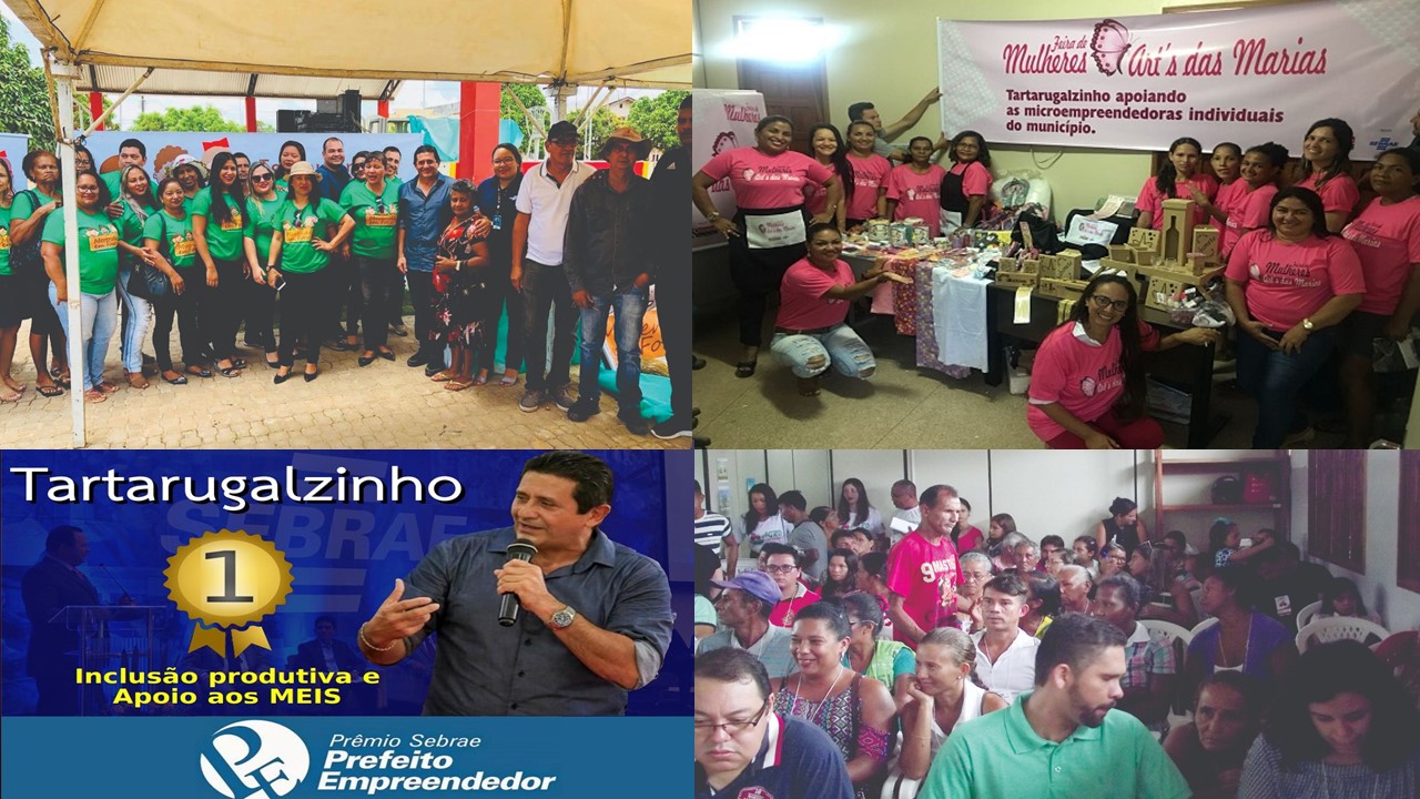Tartarugalzinho vence categoria Inclusão Produtiva e vai participar da premiação nacional da 10ª edição do Prêmio Sebrae Prefeito Empreendedor