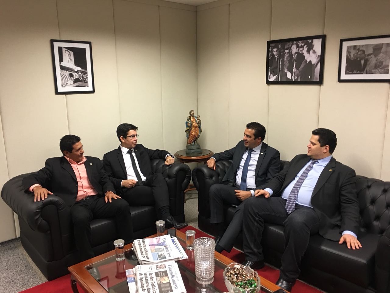 Reunião do Prefeito Rildo Oliveira com os senadores