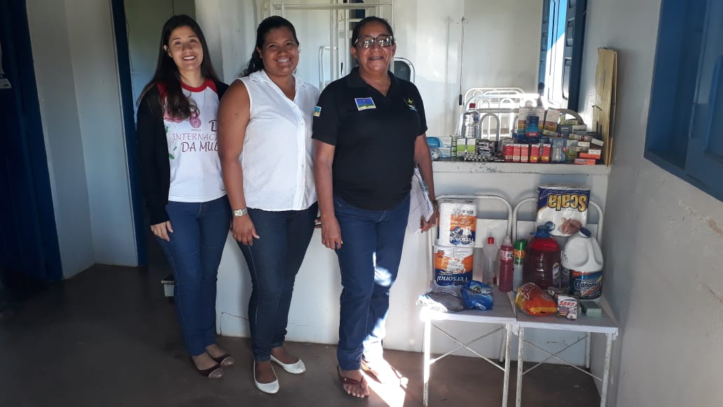 Prefeito Rildo Oliveira anuncia reforma do posto de Saúde da Comunidade do Nova Vida.