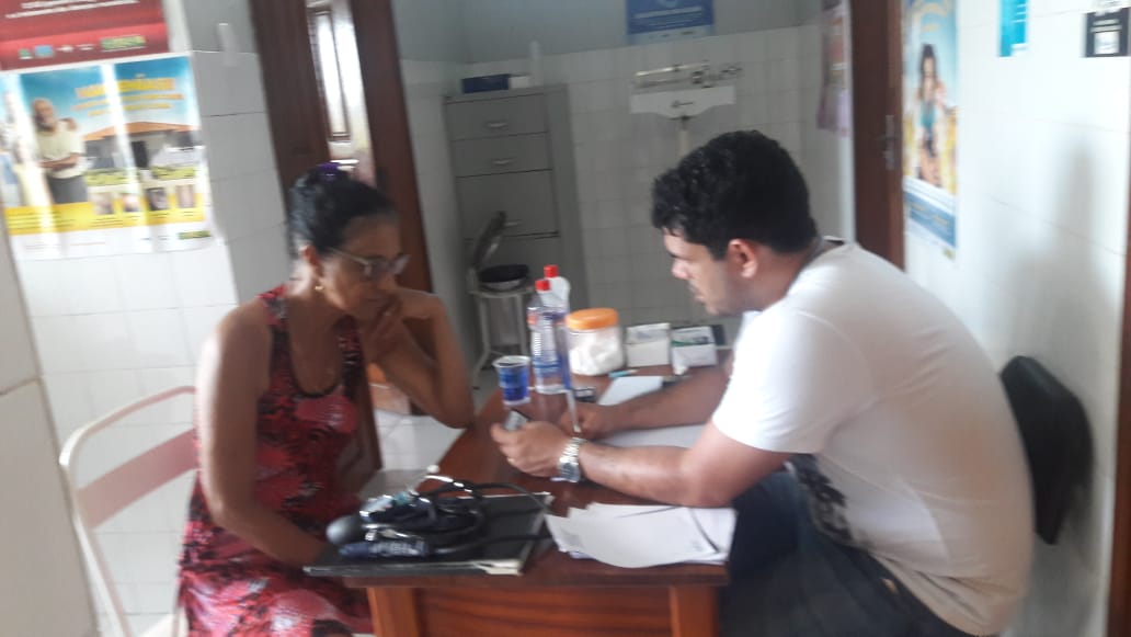 Semsa promove visita da Equipe de Saúde da Família da região dos Lagos, na comunidade São Benedito.