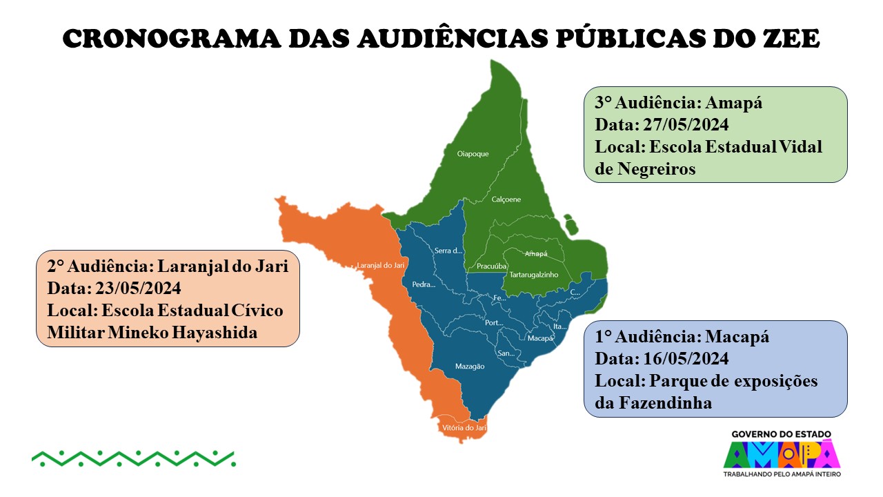 Audiências públicas do Zoneamento Ecológico-Econômico