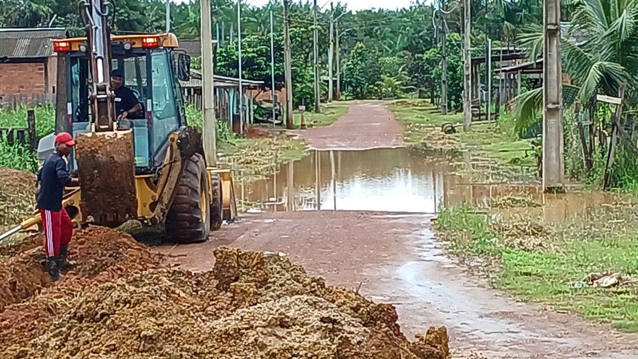 serviço de drenagem