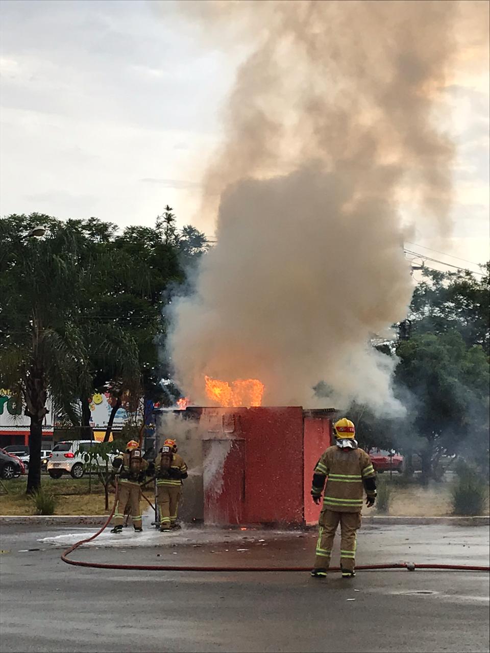 curso de operações de incêndio
