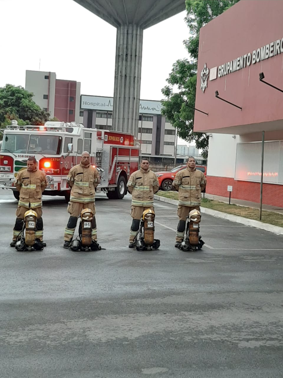 Curso de operações de incêndio 