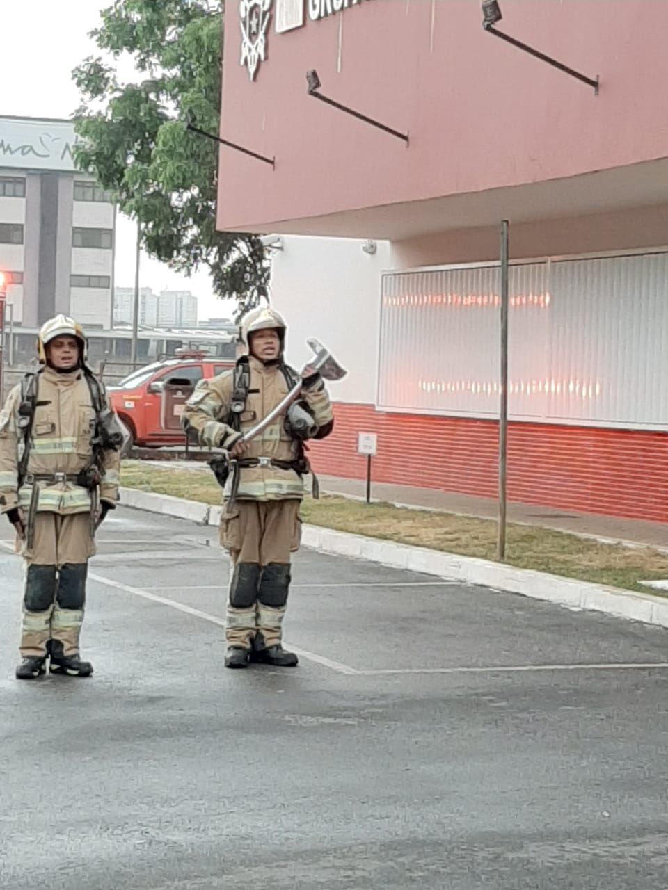 curso de operações de incêndio