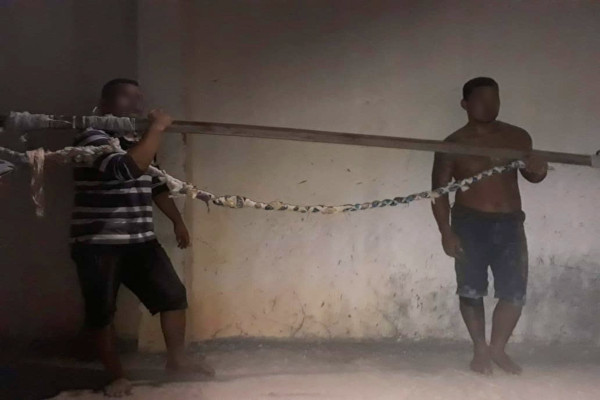 tentativa de fuga evitada em outubro de 2018