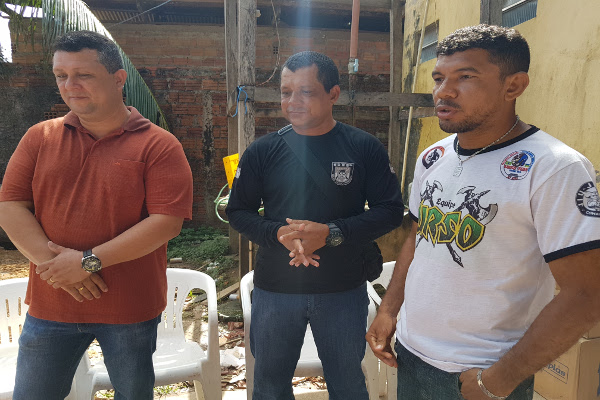 O professor de Jiu Jitsu, Enos Marques, foi o idealizador do projeto esportivo  