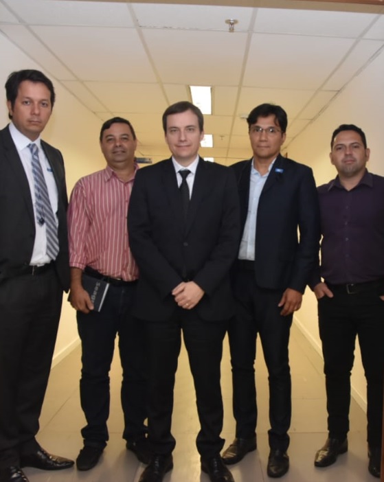 Davi Machado, Luis Cleverton, Eduardo Lang, Carlos Clayton e Thairone Monteiro
