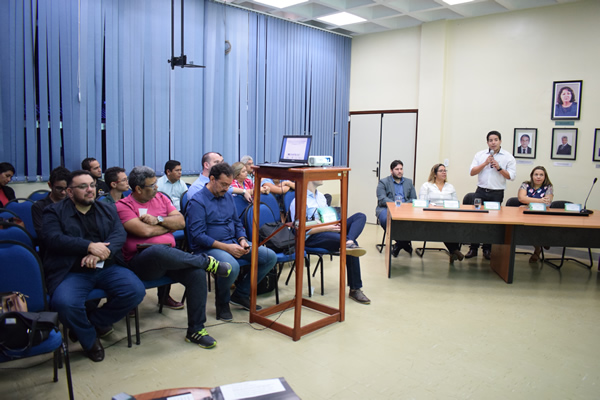 Seminário de Avaliação do Programa de Inovação com Tecnologia da Informação (PITI), no auditório do Prodap. 