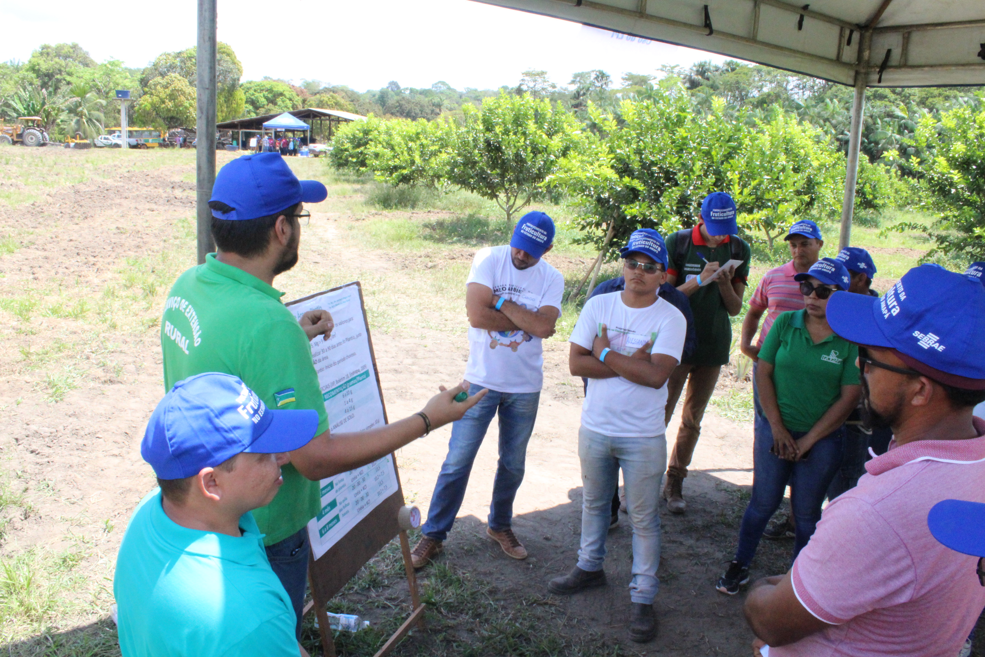Apresentação sobre preaparo de área.