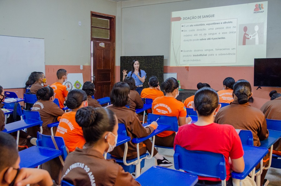  ação aconteceu nesta quinta-feira, 2, na Escola de Gestão Compartilhada Risalva Freitas do Amaral