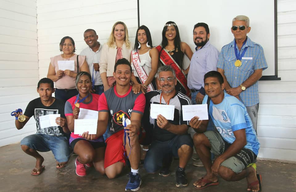 Entrega das premiações esportivas e social do Aniversário de 26 anos de Pedra Branca do Amapari