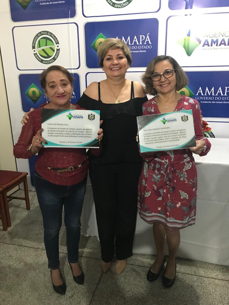 Servidoras públicas recebem homenagem da Agência Amapá
