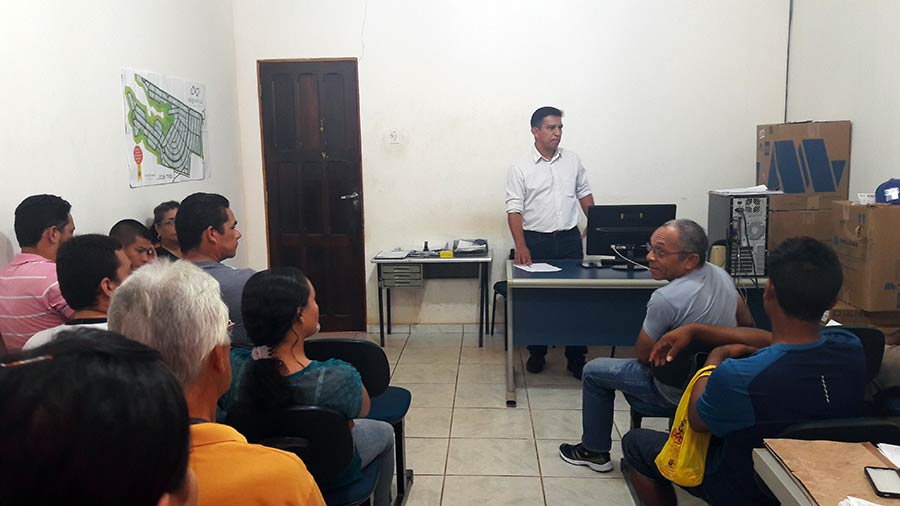 Caesa debate melhorias do fornecimento de água em Santana