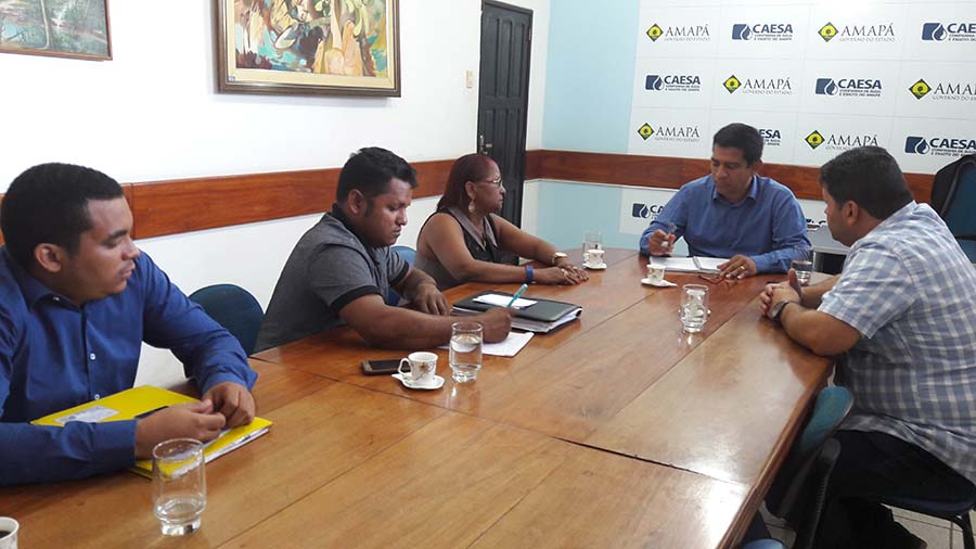 Caesa e Prefeitura deliberam sobre universalização de sistema de água e esgoto em Oiapoque