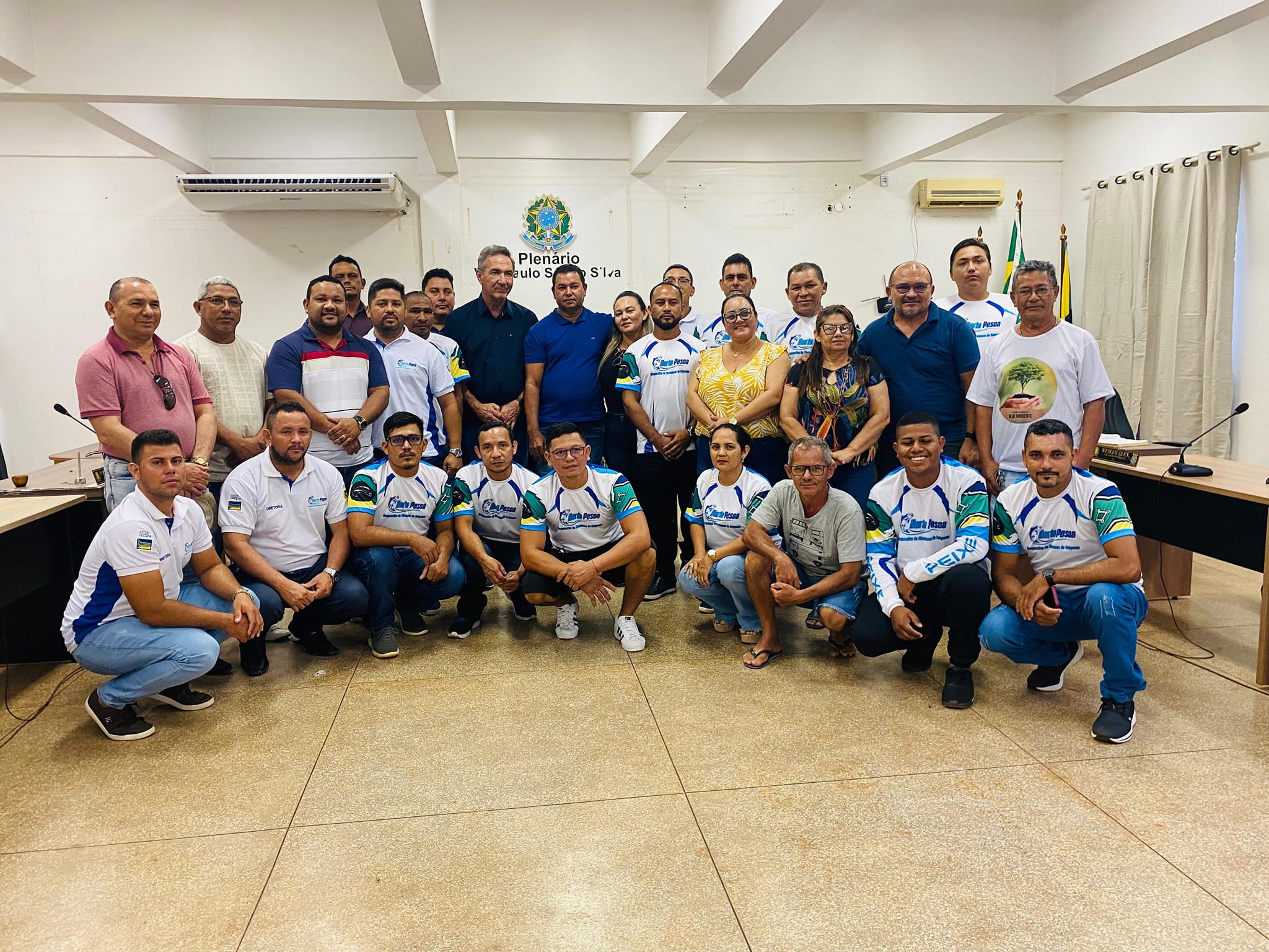 Prefeito de Calçoene recebe Senador Lucas Barreto para discutir avanços na Pesca e Transposição