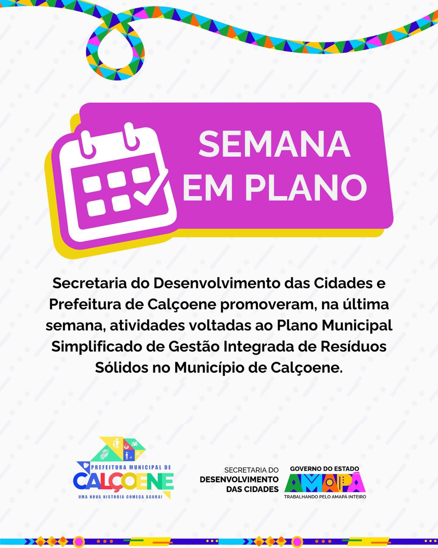 Secretaria do Desenvolvimento das Cidades e Prefeitura de Calçoene Realizam Atividades para Plano Municipal de Gestão Integrada de Resíduos Sólidos