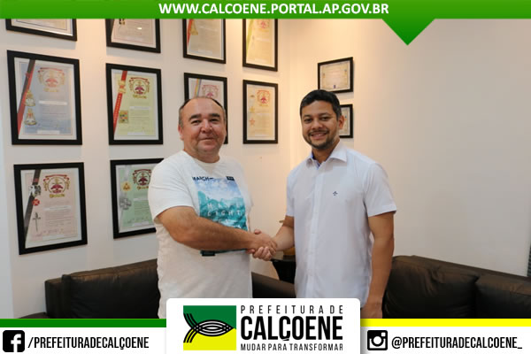 Investimentos em infraestrutura e saúde marcam o encontro do Deputado Paulinho Ramos com o Prefeito de Calçoene
